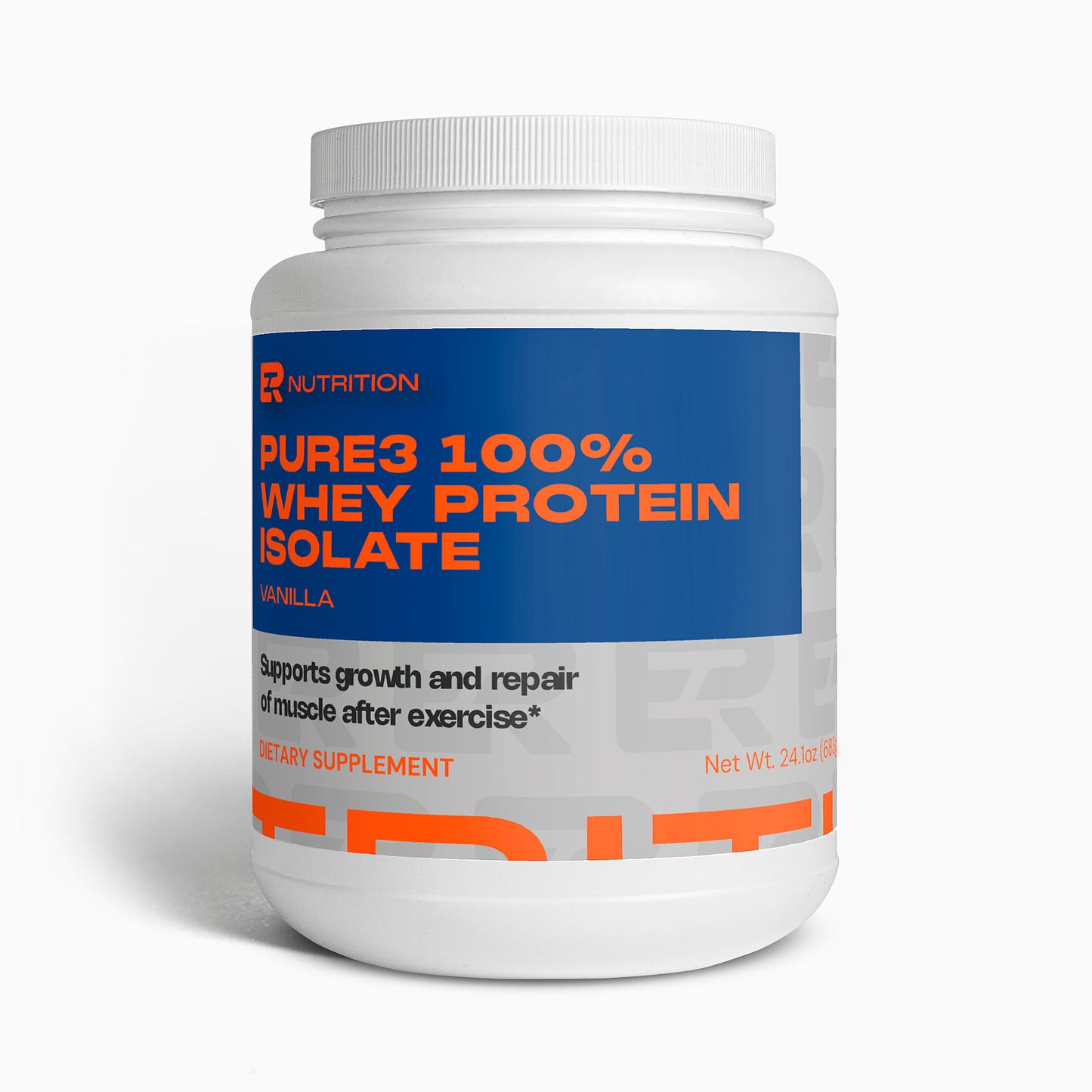 Pure3 100% Whey Protein Isolate (Vanilla)